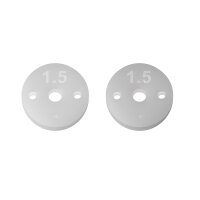 Team Associated FT 13mm Shock Pistons, 2.5mm, 2x1.5
