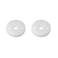 Team Associated FT 13mm Shock Pistons, 2.5mm, 2x1.7