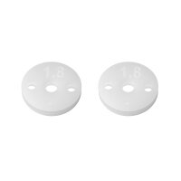 Team Associated FT 13mm Shock Pistons, 2.5mm, 2x1.8