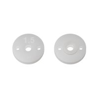 Team Associated FT 13mm Shock Pistons, 2.0mm, 2x1.5
