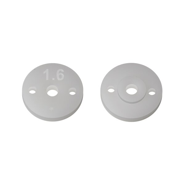 Team Associated FT 13mm Shock Pistons, 2.0mm, 2x1.6