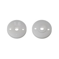Team Associated FT 13mm Shock Pistons, 2.0mm, 2x1.6