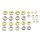 Revolution Design Ultra Bearing Set Team Associated RC8B4 | RC8B4e (32pcs)