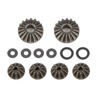 Team Associated RC10B74 FT LTC Differential Rebuild Set,...
