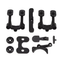 Team Associated RC10B74.2 Rear Body Mount, Wing Mounts,...