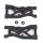 Team Associated RC10B74.2 FT Front Suspension Arms, gull wing, carbon