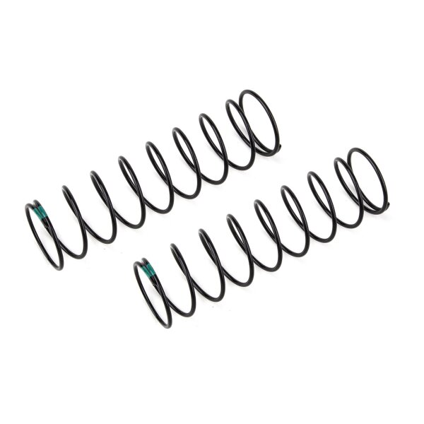 Team Associated 13mm Rear Springs, green 2.20 lb/in, L72, 9.75T, 1.2D