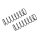 Team Associated 13mm Rear Springs, green 2.20 lb/in, L72, 9.75T, 1.2D