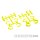 JConcepts Big Bore Shock Limiter, up-travel kit, 24pc - yellow (Fits – 3.0 and 3.5mm shock shafts)