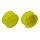 Team Associated 4WD Front Wheels, 2.2", 12mm hex, +1.5mm, fluorescent yellow