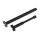 Team Associated RC10B74.2 FT Carbon Fiber Stiff Chassis Brace Support Set, 2.5mm