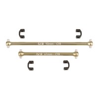 Team Associated RC10B74.2 FT Center Dogbone Set, aluminum