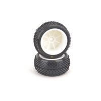 Mezzo Tyre Rear - Yellow - Pre-Glued - pr