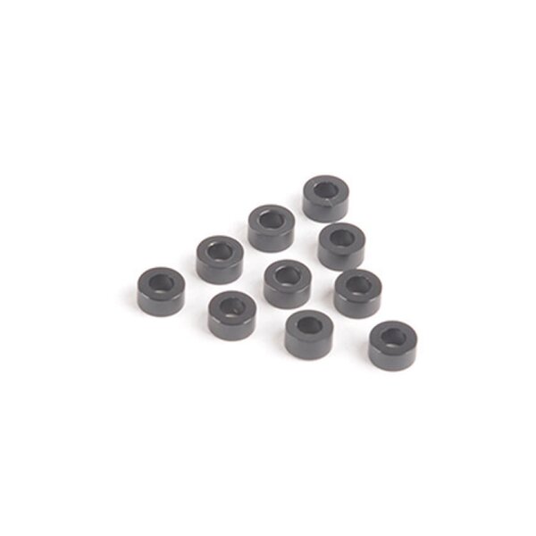 M3 Black Alloy Washers 3.00mm (pk10)