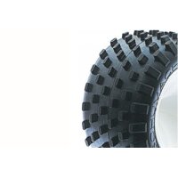 1:10 Schumacher Truck Reifen Stagger Rib - silber