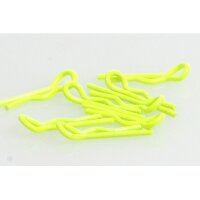 Karosserieclip 1/10 klein - Neon Gelb (8)