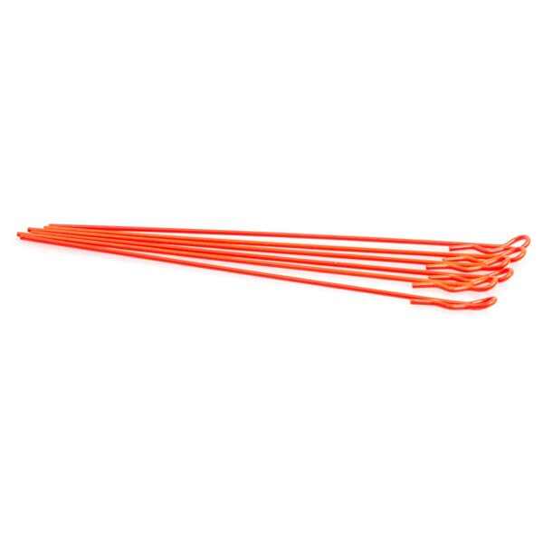 Karosserieclip 1/10 extra lang - Neon Rot 6 StÃ¼ck