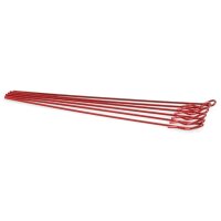 Karosserieclip 1/10 extra lang - Rot Metallic 6...